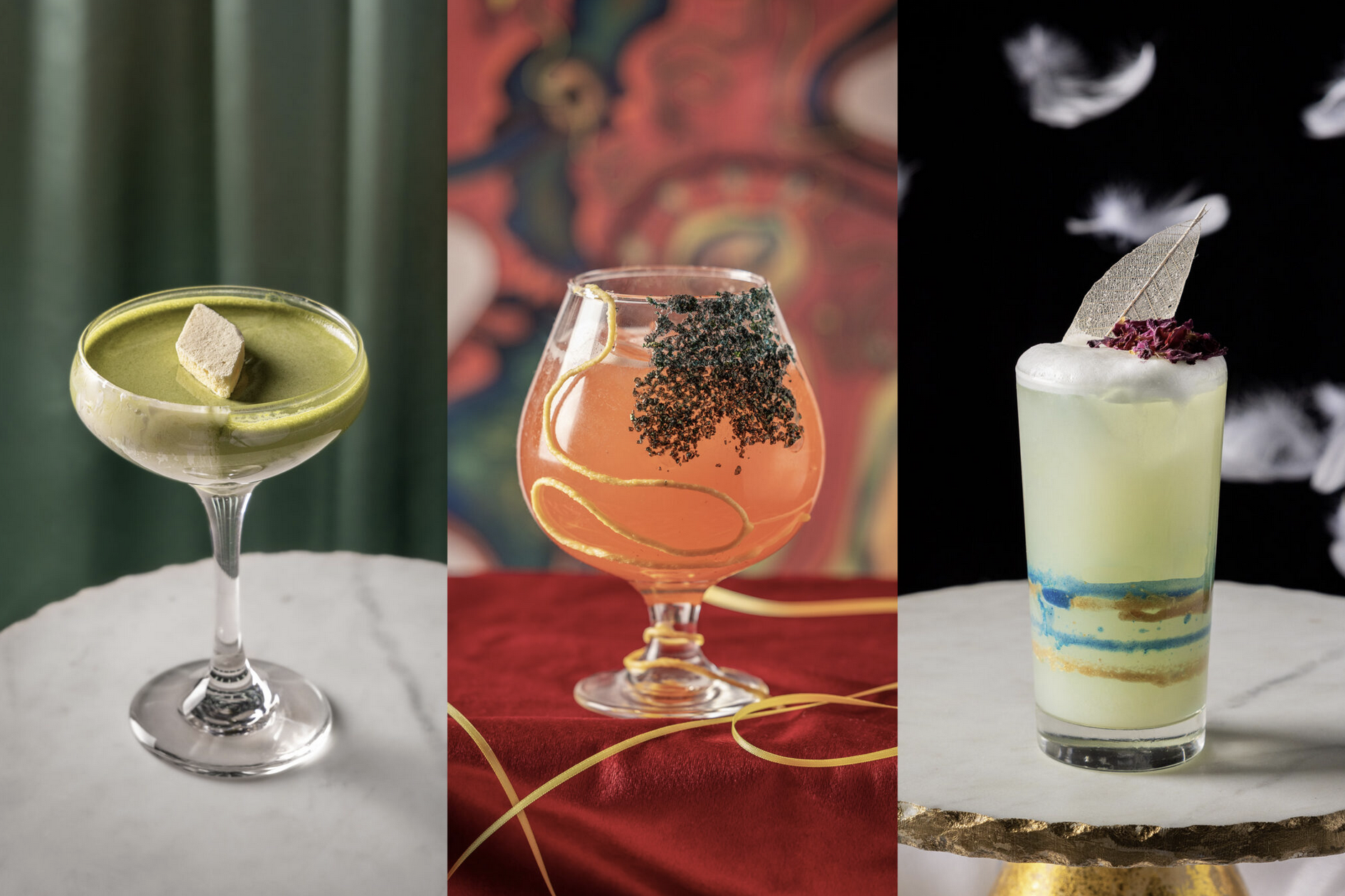 Art in Bloom Cocktails