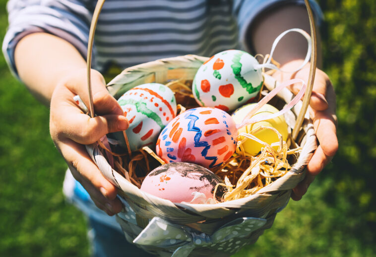 Triangle Egg Hunts and Spring Fun