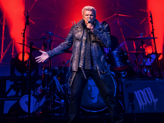 Billy Idol Live Raleigh Concert