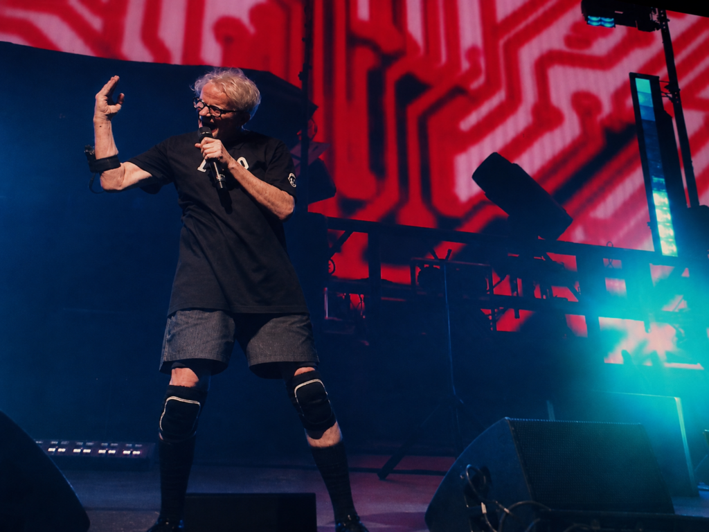 Mark Mothersbaugh DEVO Raleigh Concert Billy Idol
