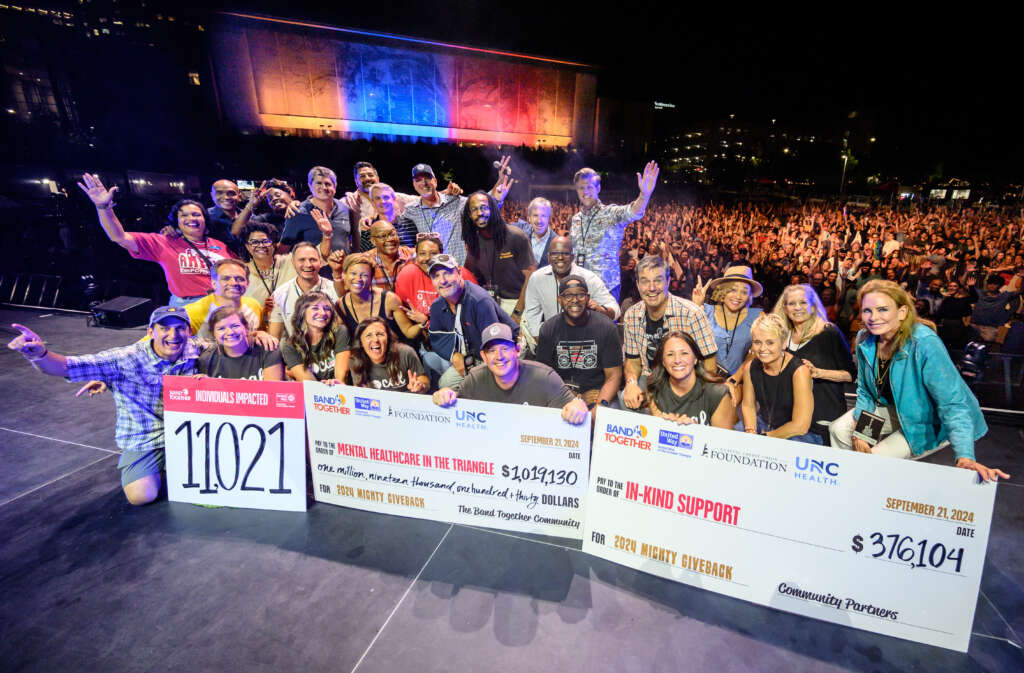 Band Together Nonprofit Raleigh Concert