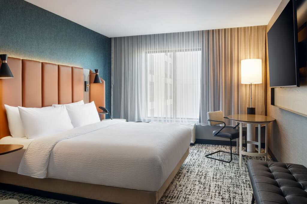 Tempo Hilton Downtown Raleigh Room View