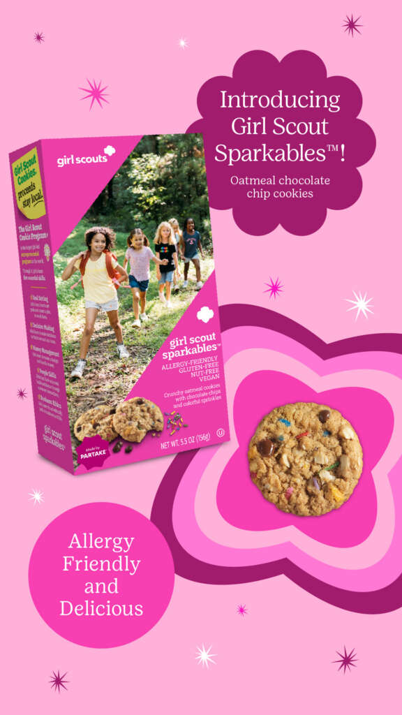 Girl Scout Cookies Sparkables New
