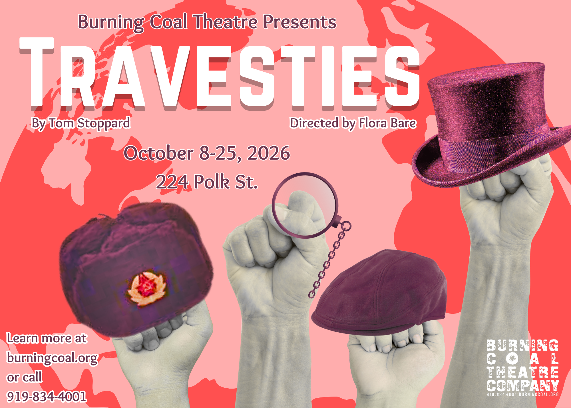 Burning Coal Theater Group Travesties